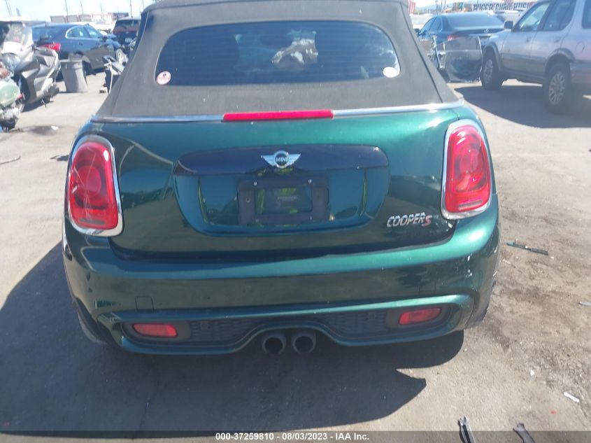 2017 MINI CONVERTIBLE COOPER S - WMWWG9C36H3C82090