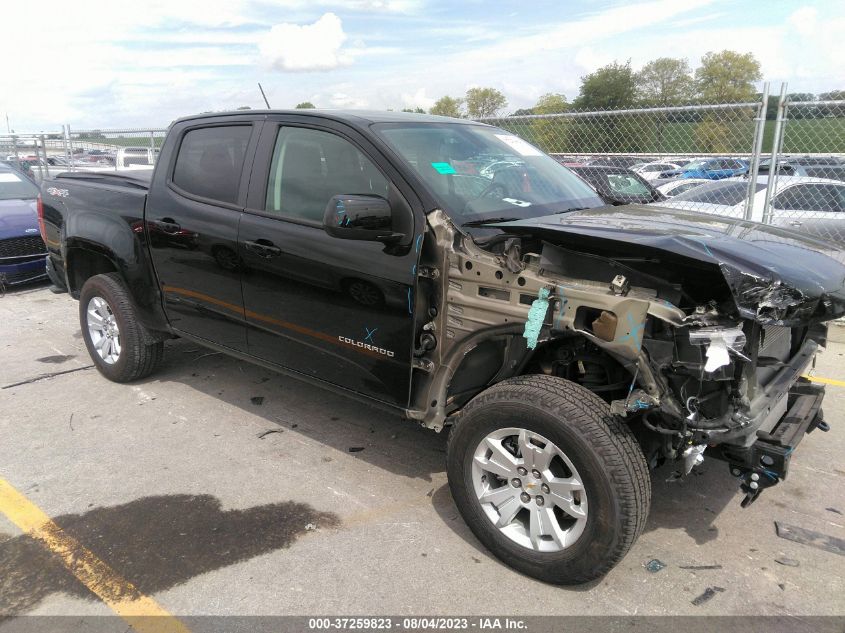 2021 CHEVROLET COLORADO LT - 1GCGTCEN5M1109601