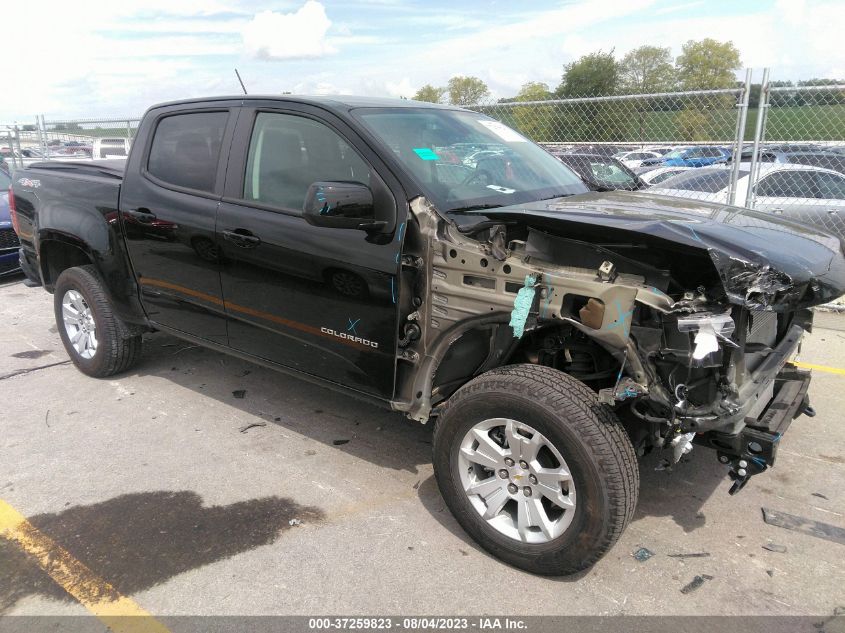2021 CHEVROLET COLORADO LT - 1GCGTCEN5M1109601