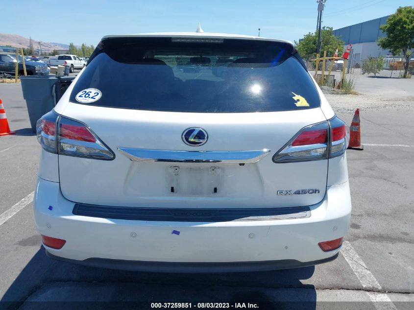 2015 LEXUS RX 450H - 2T2ZB1BA4FC004852
