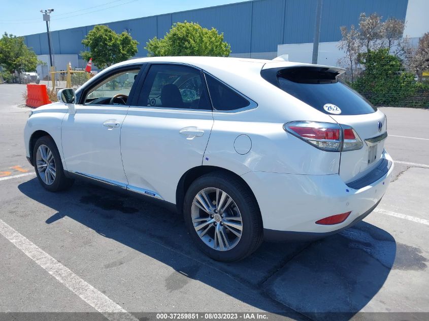 2015 LEXUS RX 450H - 2T2ZB1BA4FC004852