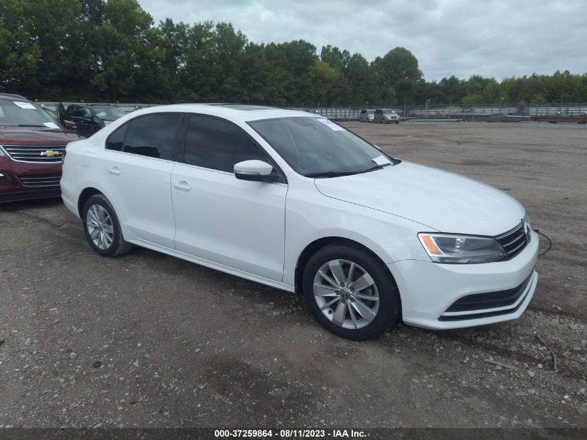 2015 VOLKSWAGEN JETTA SEDAN 2.0L TDI SE - 3VWLA7AJ7FM301684