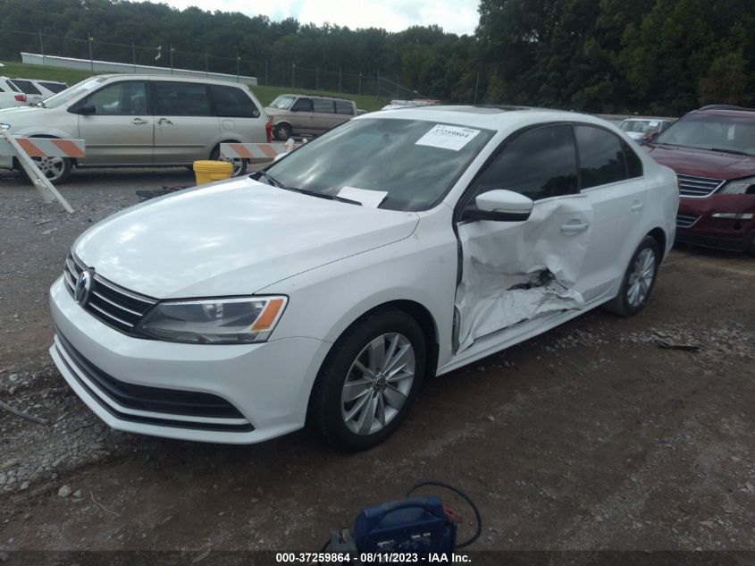 2015 VOLKSWAGEN JETTA SEDAN 2.0L TDI SE - 3VWLA7AJ7FM301684