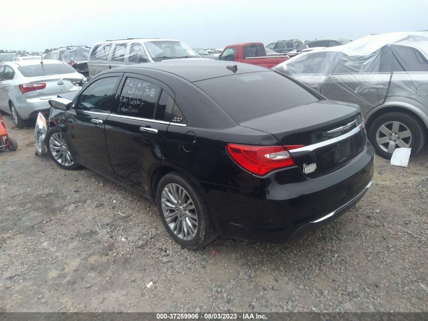 2013 CHRYSLER 200 LIMITED - 1C3CCBCG1DN546313