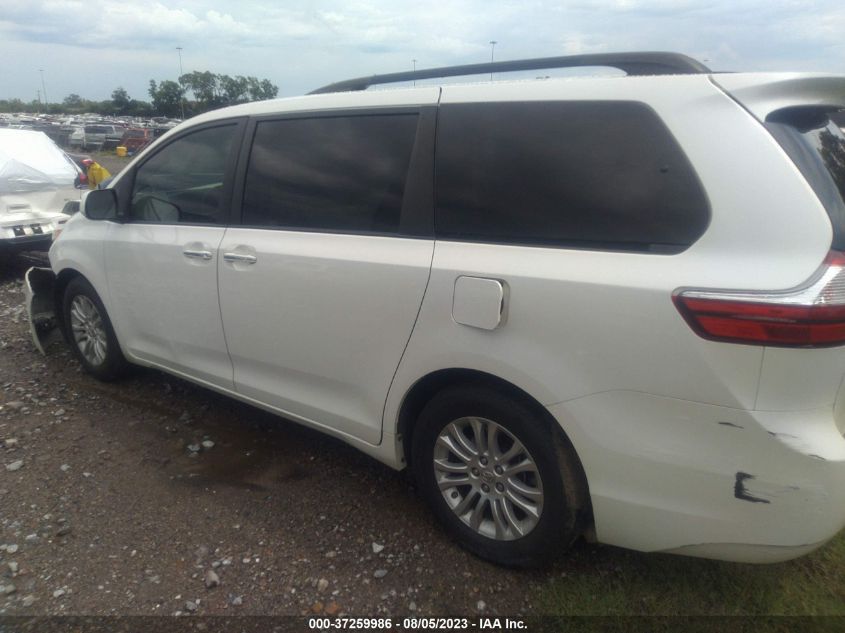 2015 TOYOTA SIENNA XLE/XLE AAS/LTD - 5TDYK3DC2FS617649