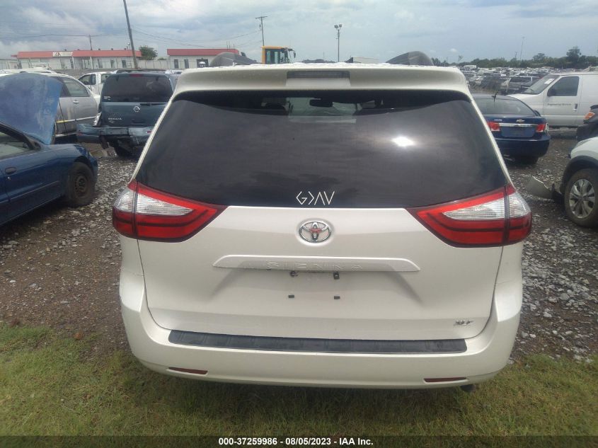 2015 TOYOTA SIENNA XLE/XLE AAS/LTD - 5TDYK3DC2FS617649
