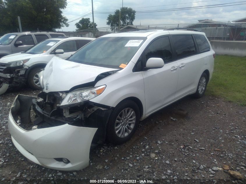 2015 TOYOTA SIENNA XLE/XLE AAS/LTD - 5TDYK3DC2FS617649