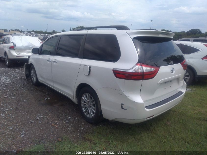 2015 TOYOTA SIENNA XLE/XLE AAS/LTD - 5TDYK3DC2FS617649