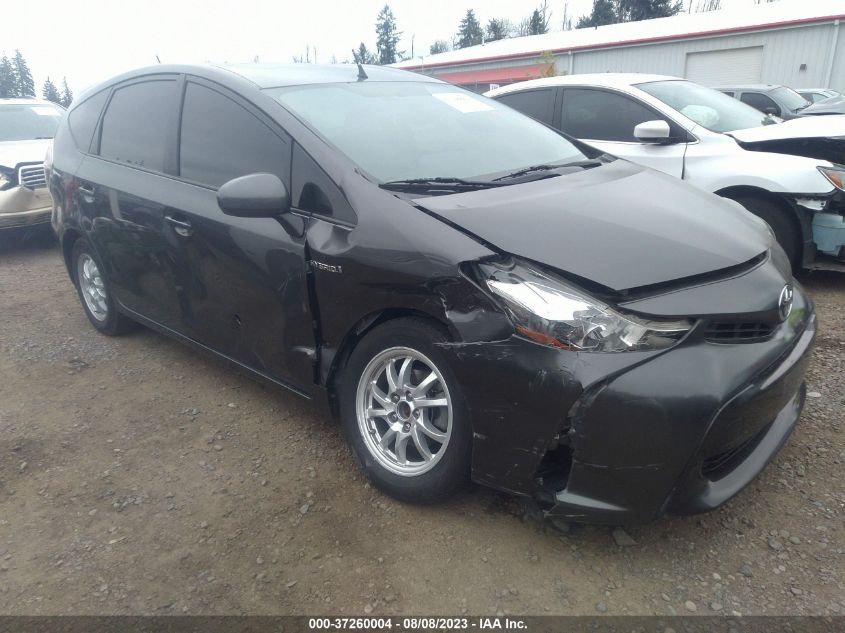 2015 TOYOTA PRIUS V TWO/FIVE/THREE/FOUR - JTDZN3EU1FJ021500