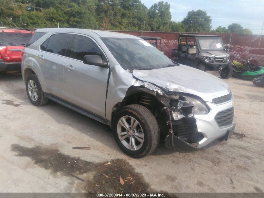 2016 CHEVROLET EQUINOX LS - 2GNALBEK3G1113805