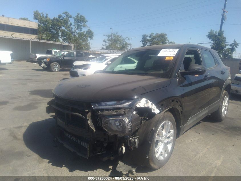 2022 CHEVROLET TRAILBLAZER LS - KL79MMS28NB098656