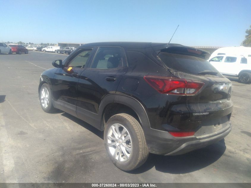 2022 CHEVROLET TRAILBLAZER LS - KL79MMS28NB098656