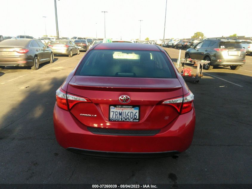 2016 TOYOTA COROLLA S - 5YFBURHE0GP449129