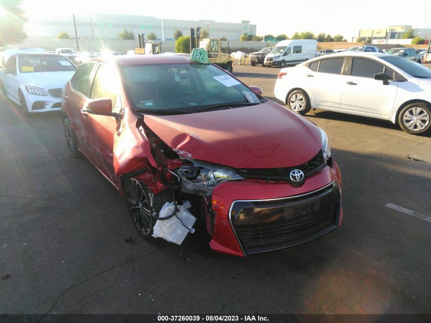 2016 TOYOTA COROLLA S - 5YFBURHE0GP449129