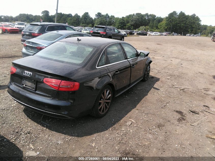 2014 AUDI A4 PREMIUM PLUS - WAUFFAFL8EN035604
