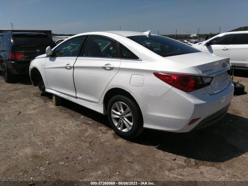 2014 HYUNDAI SONATA GLS - 5NPEB4AC8EH831045