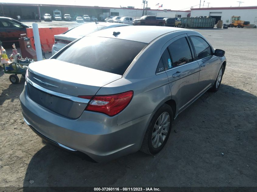 2013 CHRYSLER 200 TOURING - 1C3CCBBB5DN509724