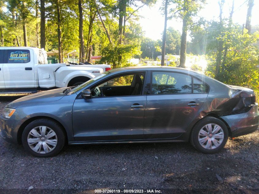 2014 VOLKSWAGEN JETTA SEDAN SE - 3VWD17AJ4EM241785