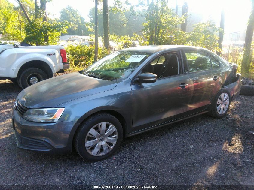 2014 VOLKSWAGEN JETTA SEDAN SE - 3VWD17AJ4EM241785