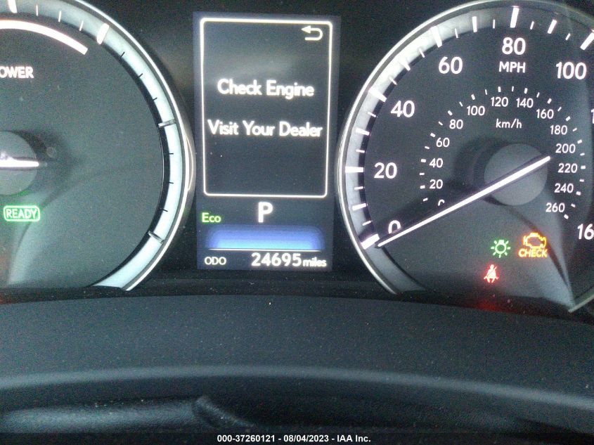 2020 LEXUS RX RX 450H - 2T2JGMDA2LC043576