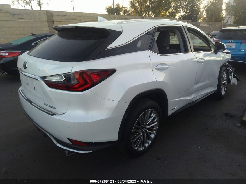 2020 LEXUS RX RX 450H - 2T2JGMDA2LC043576