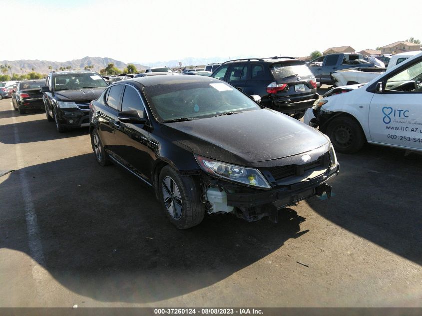 2013 KIA OPTIMA HYBRID LX - KNAGM4AD9D5041633