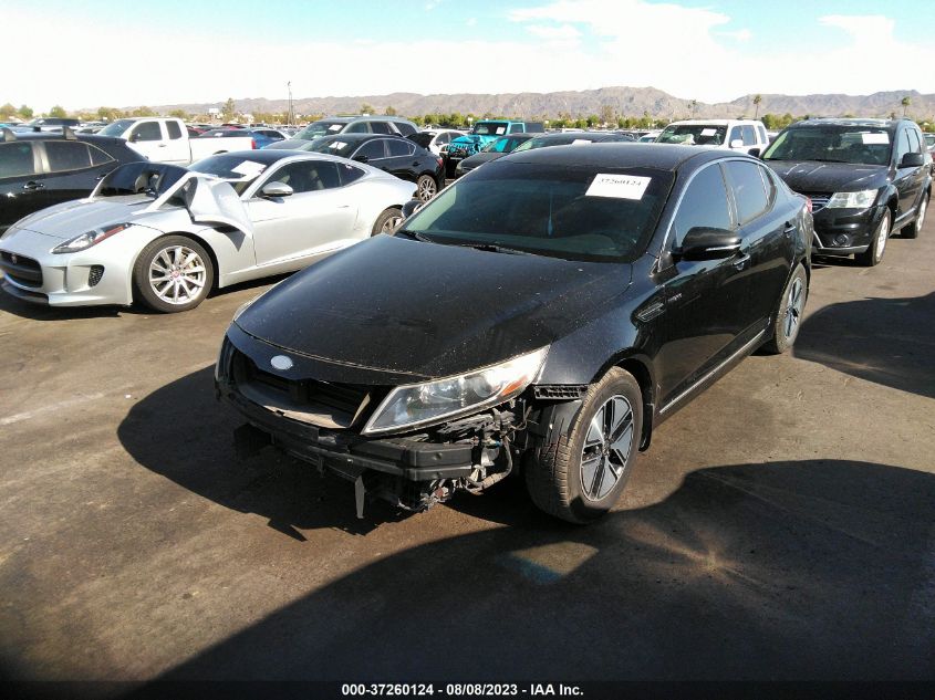 2013 KIA OPTIMA HYBRID LX - KNAGM4AD9D5041633