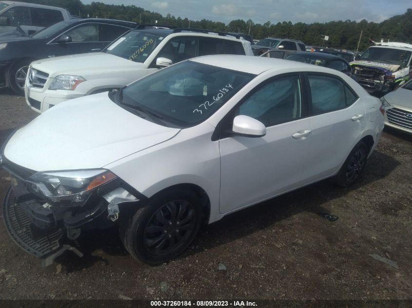 2016 TOYOTA COROLLA L/LE/LE PLS/PRM/S/S PLS - 5YFBURHE8GP549740