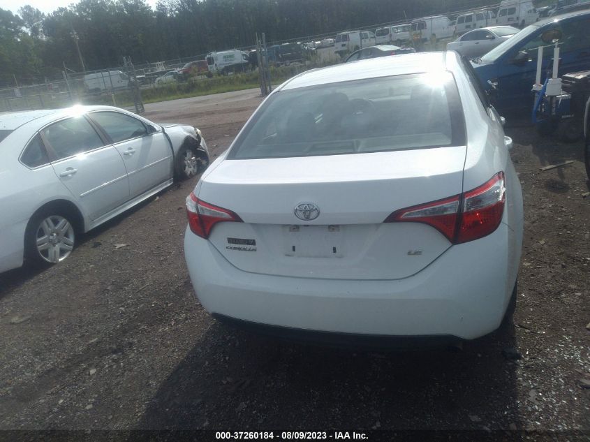 2016 TOYOTA COROLLA L/LE/LE PLS/PRM/S/S PLS - 5YFBURHE8GP549740