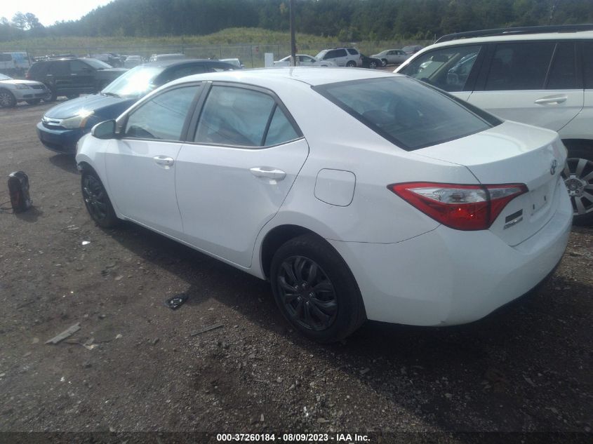 2016 TOYOTA COROLLA L/LE/LE PLS/PRM/S/S PLS - 5YFBURHE8GP549740