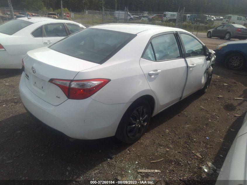 2016 TOYOTA COROLLA L/LE/LE PLS/PRM/S/S PLS - 5YFBURHE8GP549740