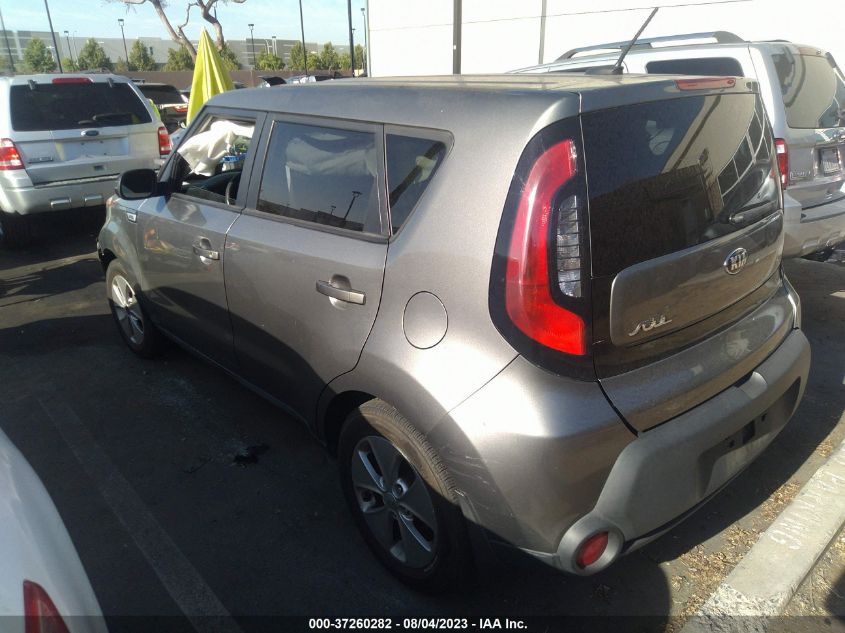 2016 KIA SOUL BASE - KNDJN2A23G7278541