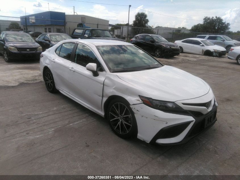 2022 TOYOTA CAMRY SE - 4T1G11AK0NU683069
