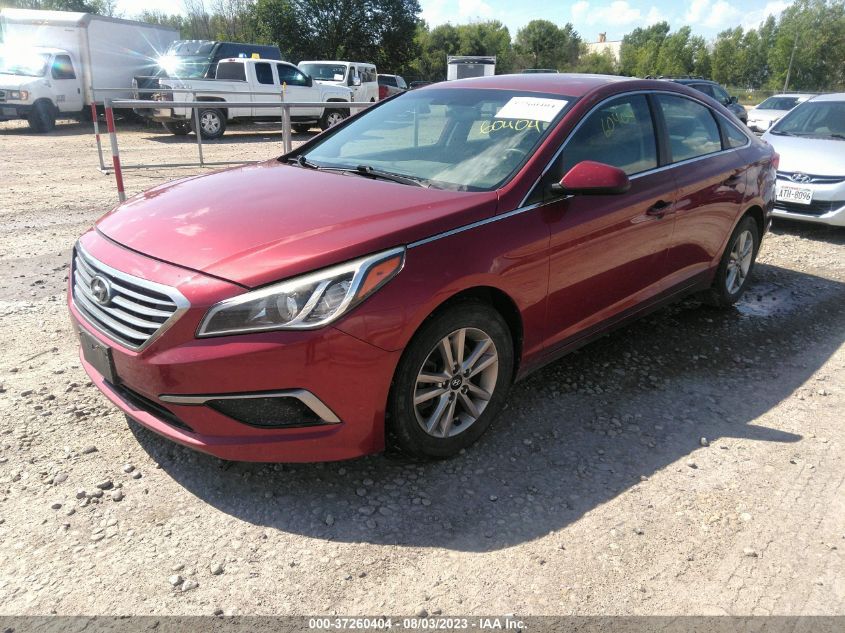 2016 HYUNDAI SONATA 2.4L SE - 5NPE24AF3GH279466