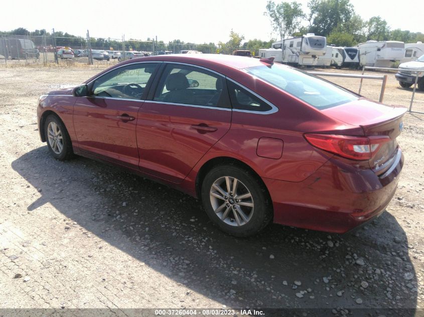 2016 HYUNDAI SONATA 2.4L SE - 5NPE24AF3GH279466