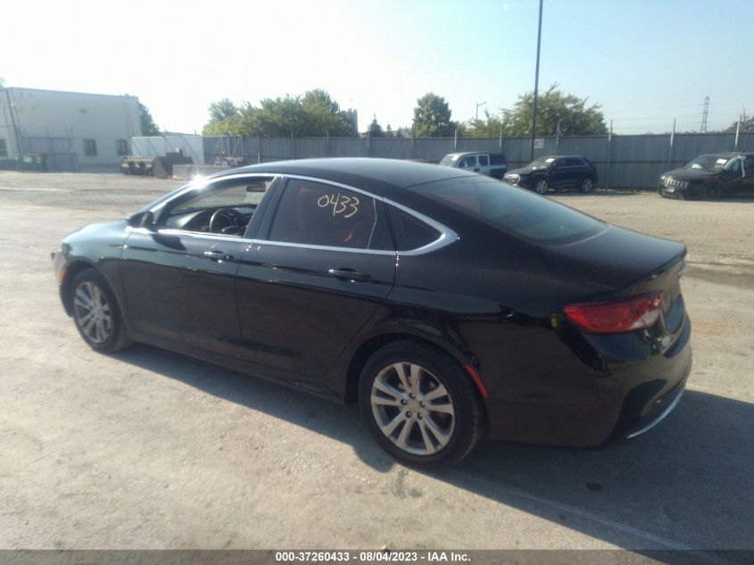 2015 CHRYSLER 200 LIMITED - 1C3CCCAB0FN537313