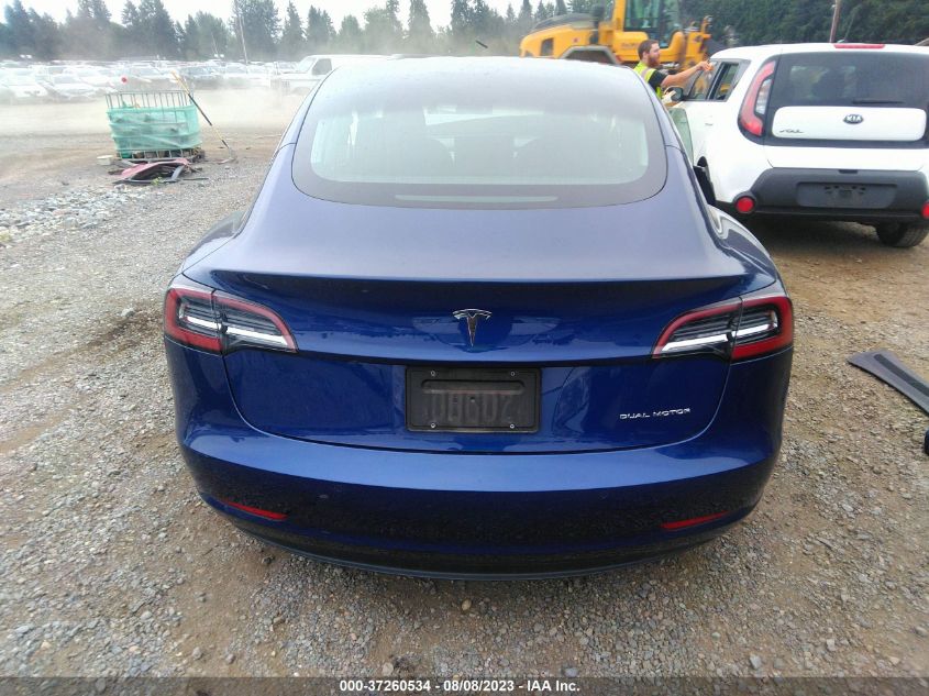 2019 TESLA MODEL 3 LONG RANGE/PERFORMANCE - 5YJ3E1EB5KF193748