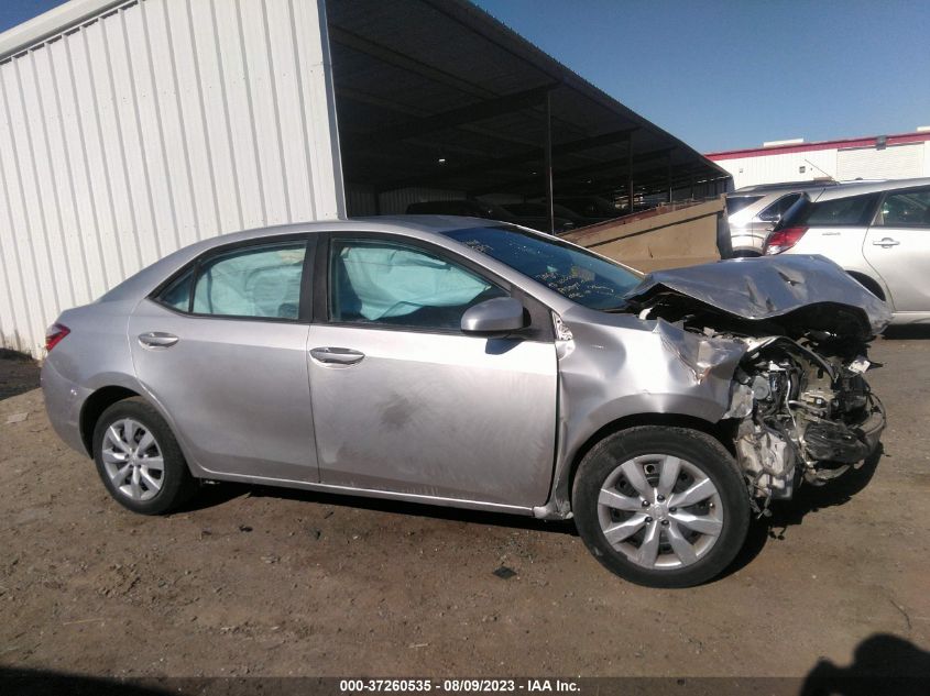 2014 TOYOTA COROLLA - 5YF8URHE2EP060928