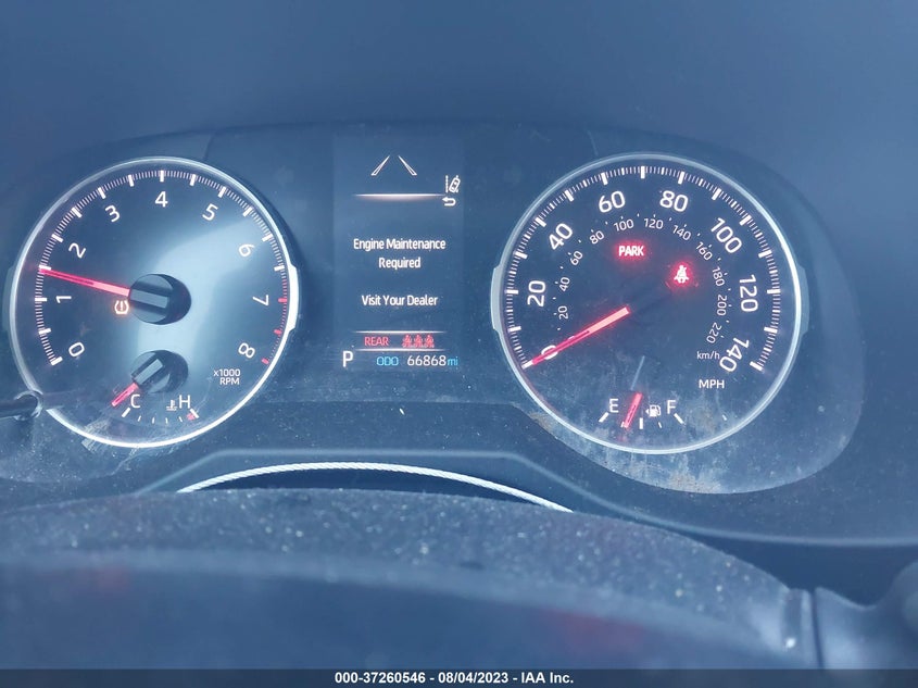 VIN 2T3H1RFV9MC092882 2021 TOYOTA RAV4 LE