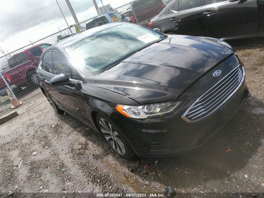 2019 FORD FUSION SE - 3FA6P0T99KR276668