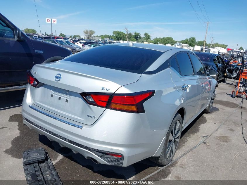 2022 NISSAN ALTIMA SV INTELLIGENT AWD 1N4BL4DW8NN344746