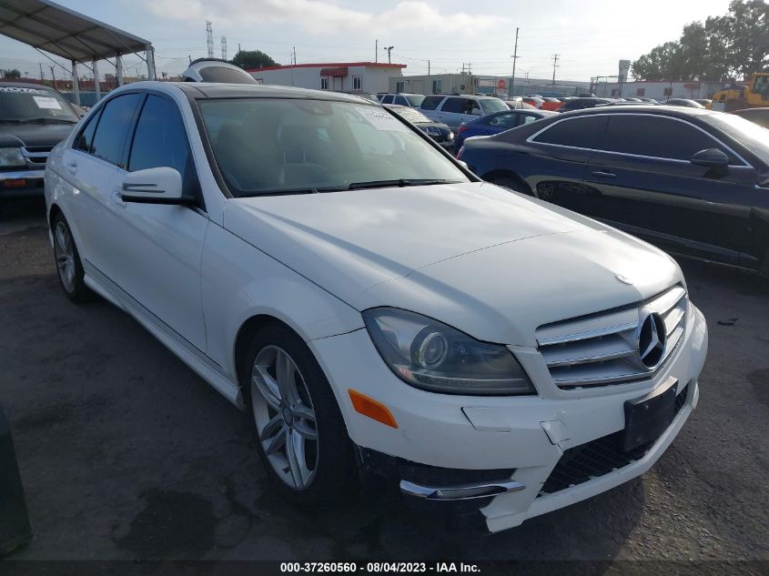 2013 MERCEDES-BENZ C-CLASS C 300 - WDDGF8AB5DA773581