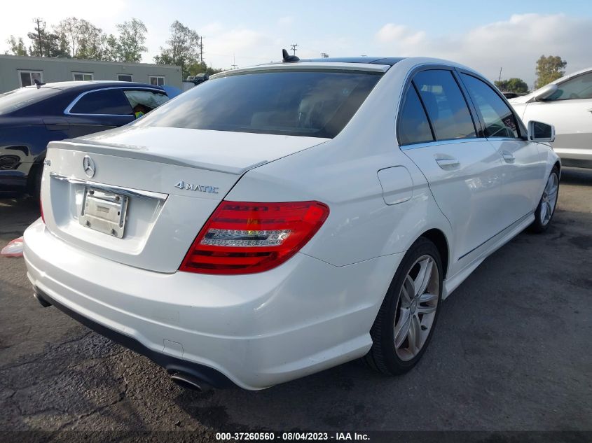 2013 MERCEDES-BENZ C-CLASS C 300 - WDDGF8AB5DA773581