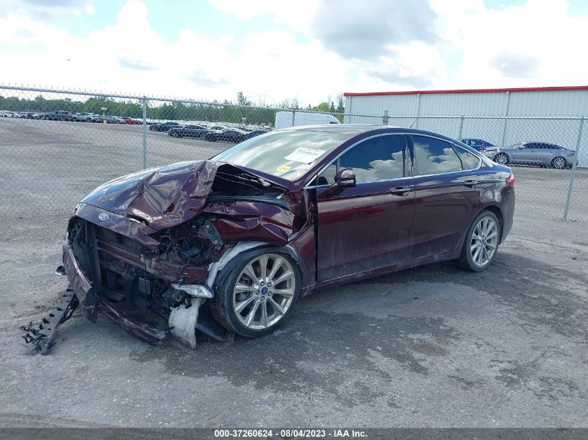 2017 FORD FUSION TITANIUM - 3FA6P0K97HR262908