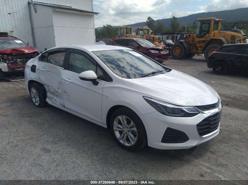 2019 CHEVROLET CRUZE LT - 1G1BE5SM2K7140643