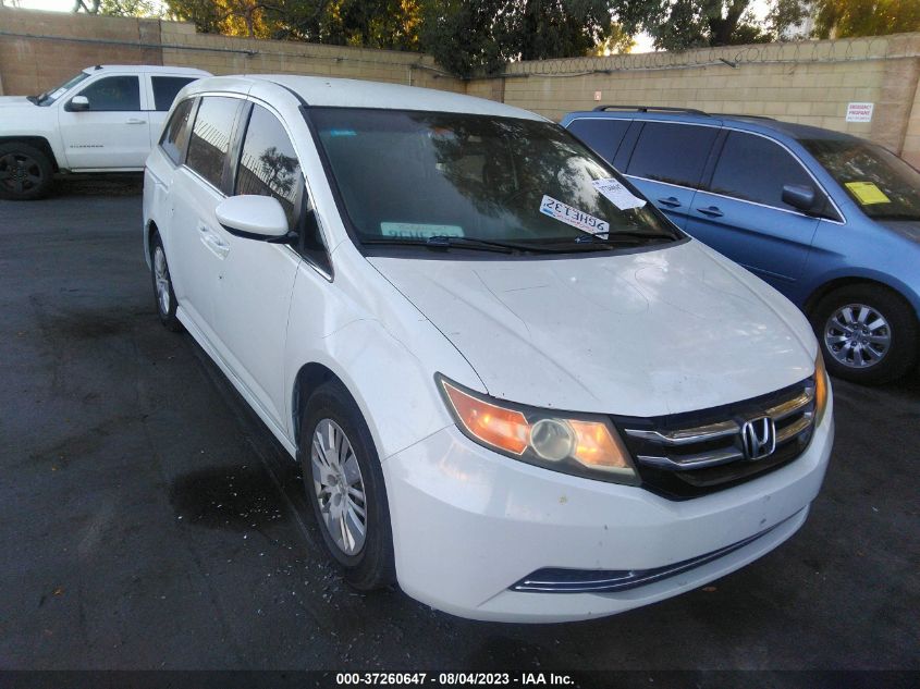 2014 HONDA ODYSSEY LX - 5FNRL5H27EB075773