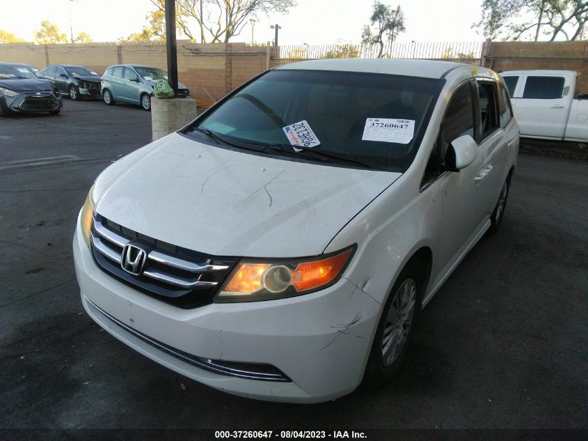 2014 HONDA ODYSSEY LX - 5FNRL5H27EB075773
