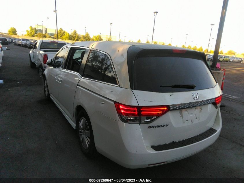 2014 HONDA ODYSSEY LX - 5FNRL5H27EB075773