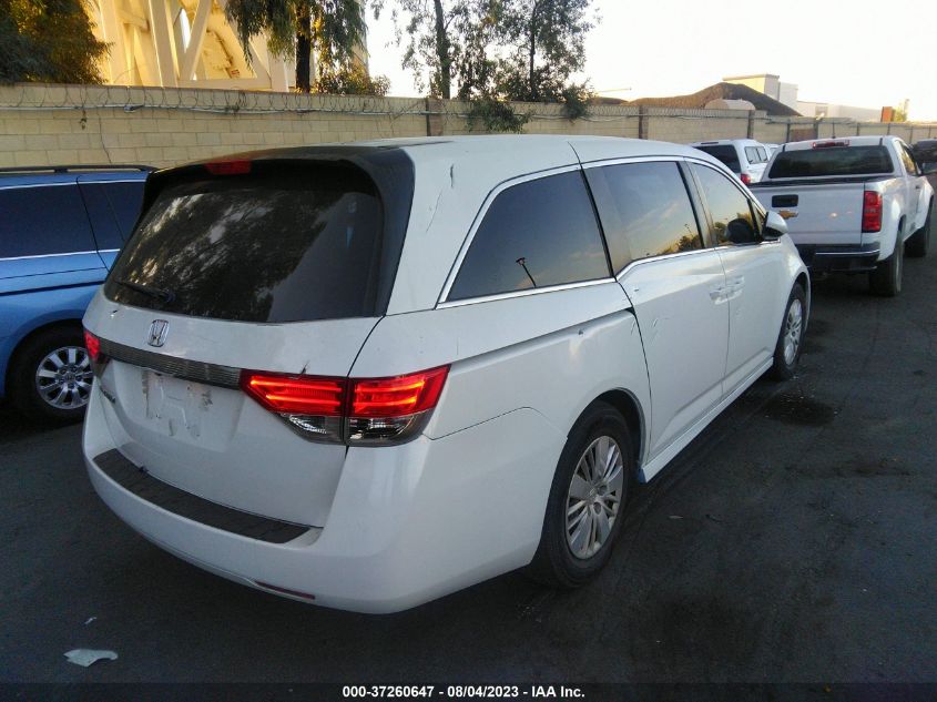 2014 HONDA ODYSSEY LX - 5FNRL5H27EB075773