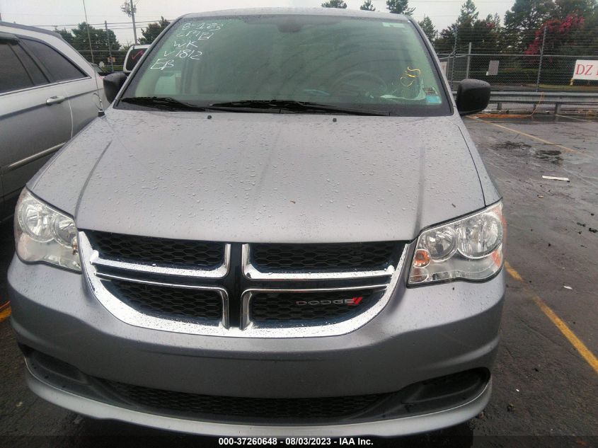 2019 DODGE GRAND CARAVAN SE - 2C4RDGBG8KR781812